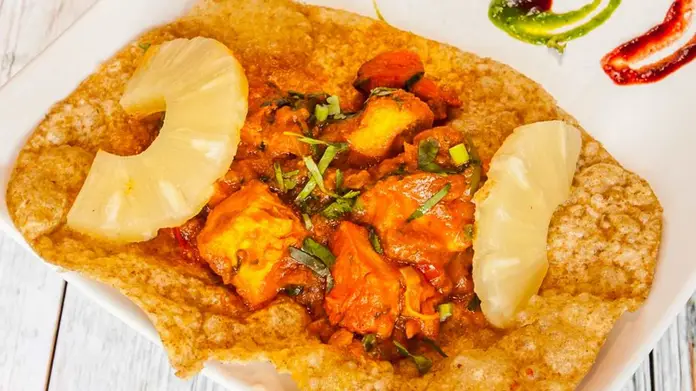 Chicken Dhansak, chicken mains at Spice of India Dublin
