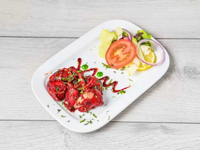 Chicken Shashlik Kebab, meat starters at Spice of India Dublin