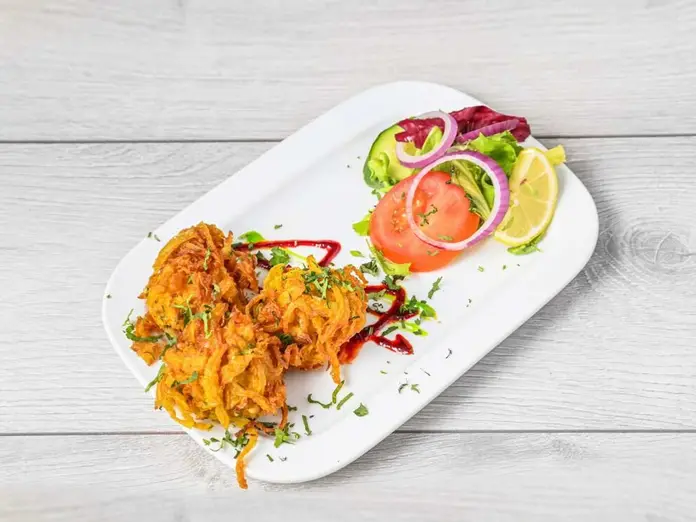 Onion Bhajee, Veg starters at Spice of India Dublin